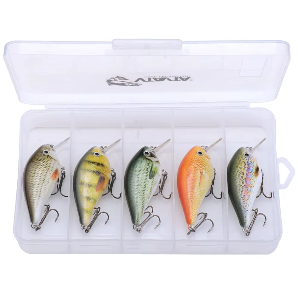 5Pcs Rattling 7Cm 13G