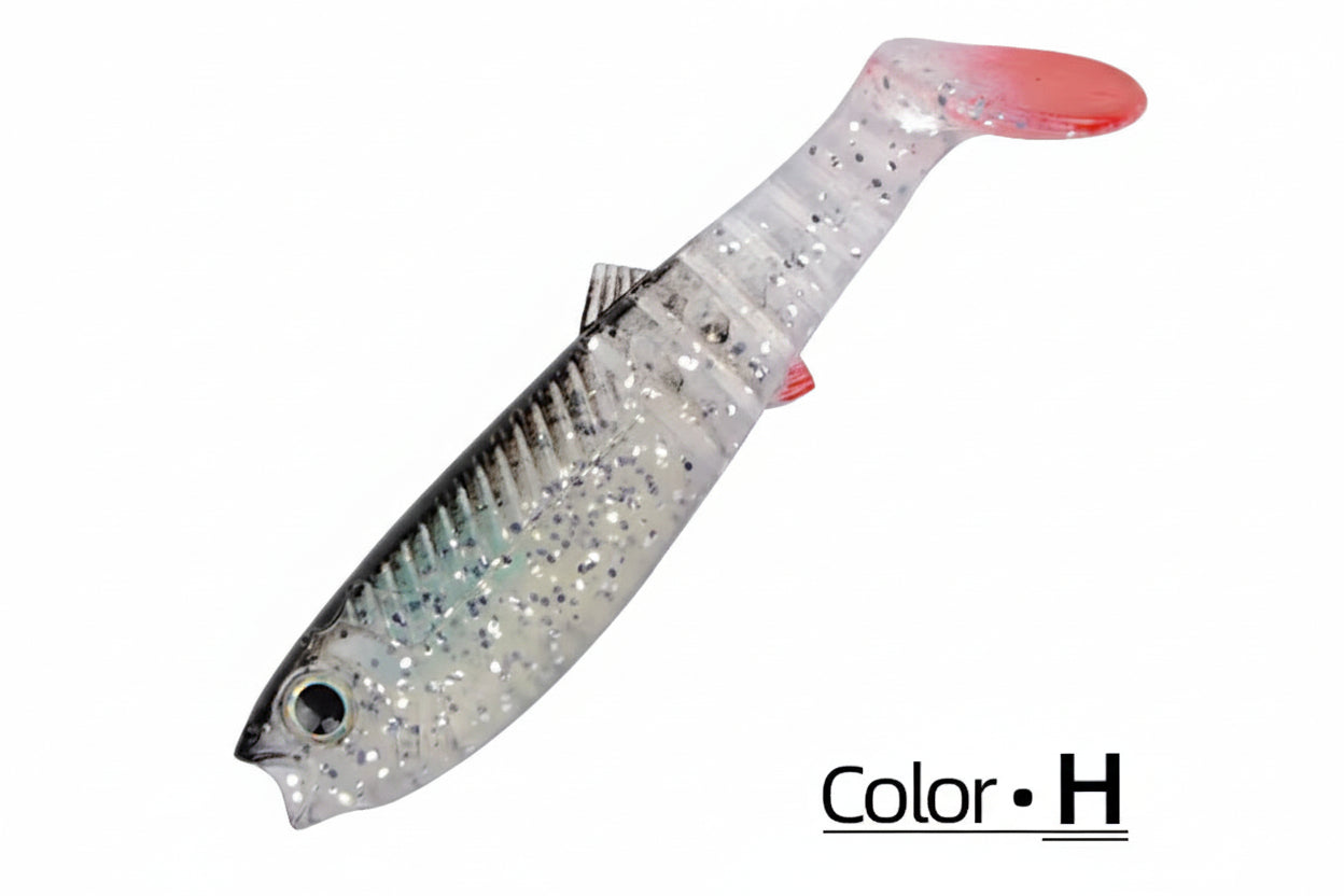 10PCS 5.5G 8Cm Shads JX62-08