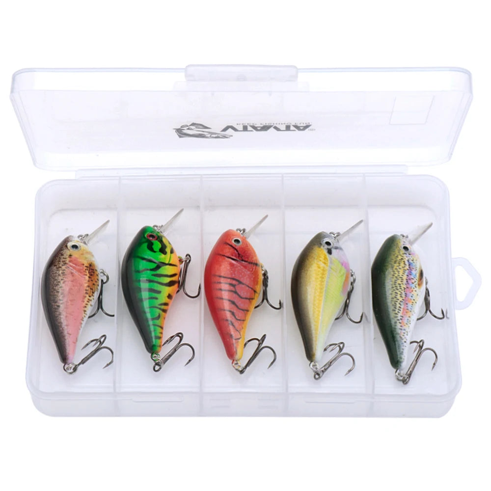 5Pcs Rattling 7Cm 13G