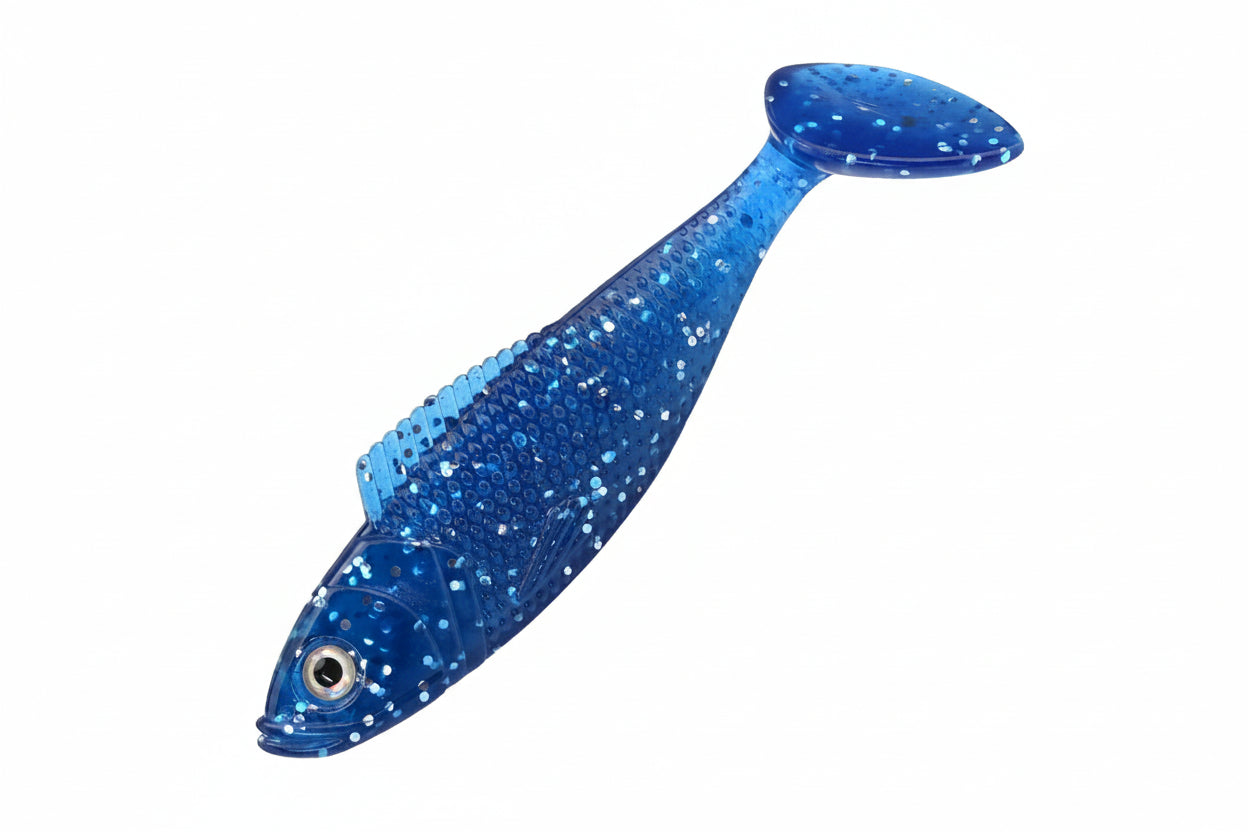 Trout 10Pcs/Lot Fishing Soft Lures Mermaid Tail 9G/90Mm